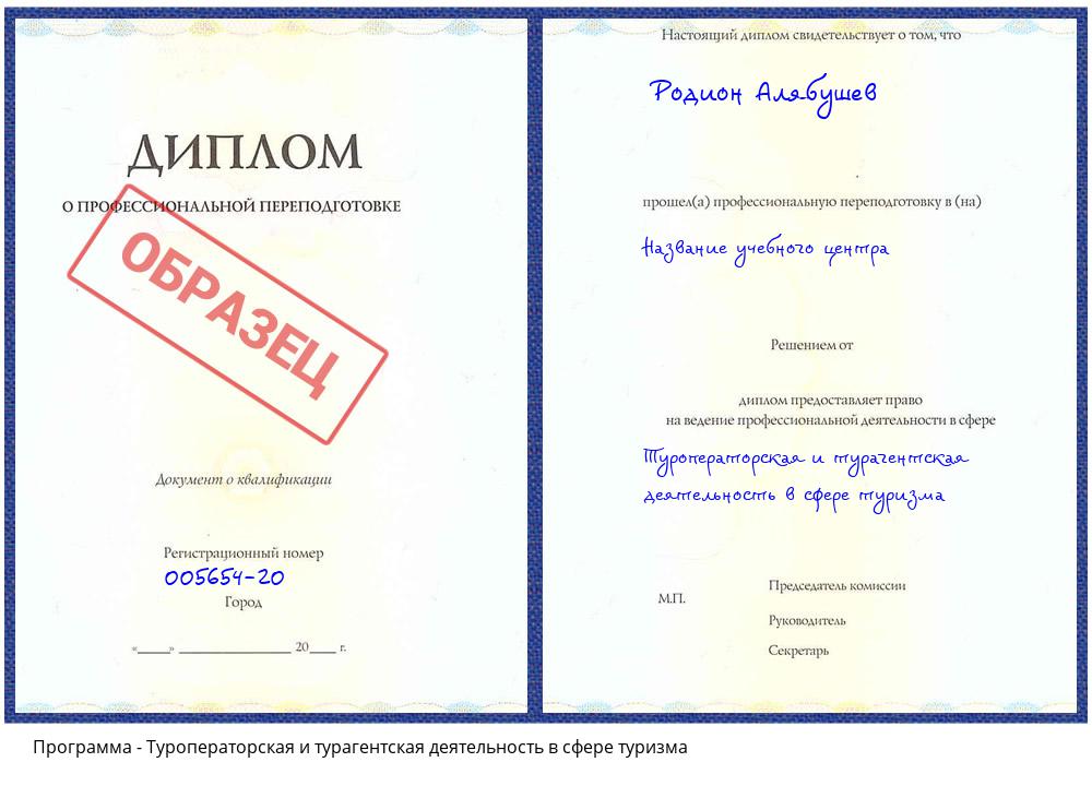 Туроператорская и турагентская деятельность в сфере туризма Клин